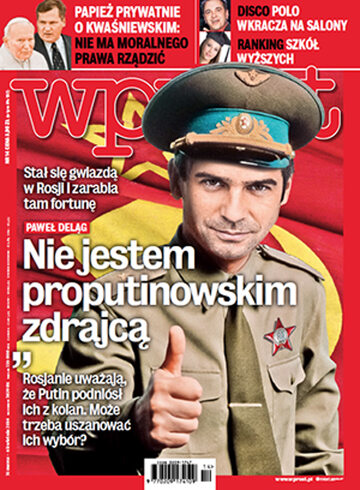 Okładka tygodnika WPROST: 14/2014