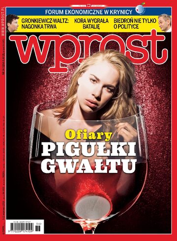 Okładka tygodnika WPROST: 36/2016
