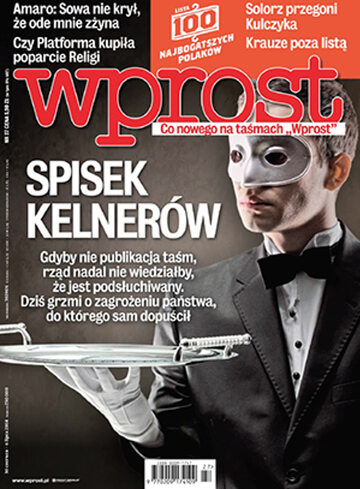 Okładka tygodnika WPROST: 27/2014