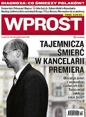 Okładka tygodnika WPROST: 3/2010